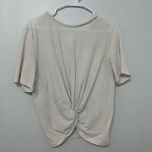 Lululemon White Know T-Shirt Size 6